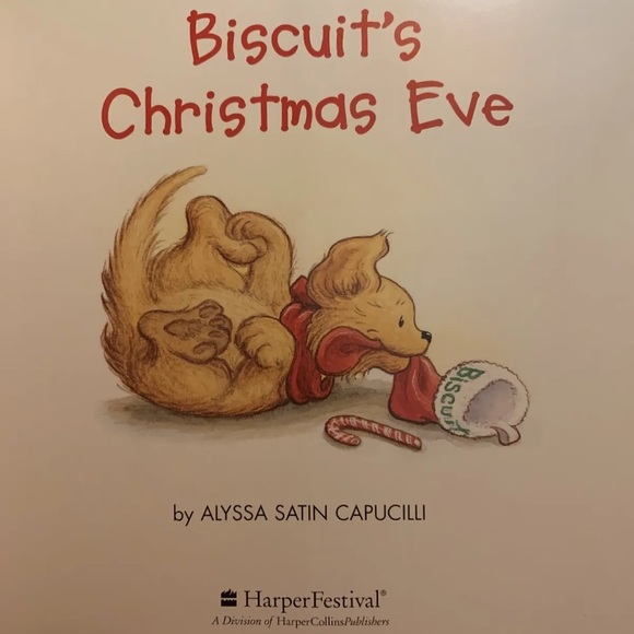 Biscuit's Christmas Eve Lift The Flaps Book by Capucilli, Alyssa Satin New - Picture 5 of 5